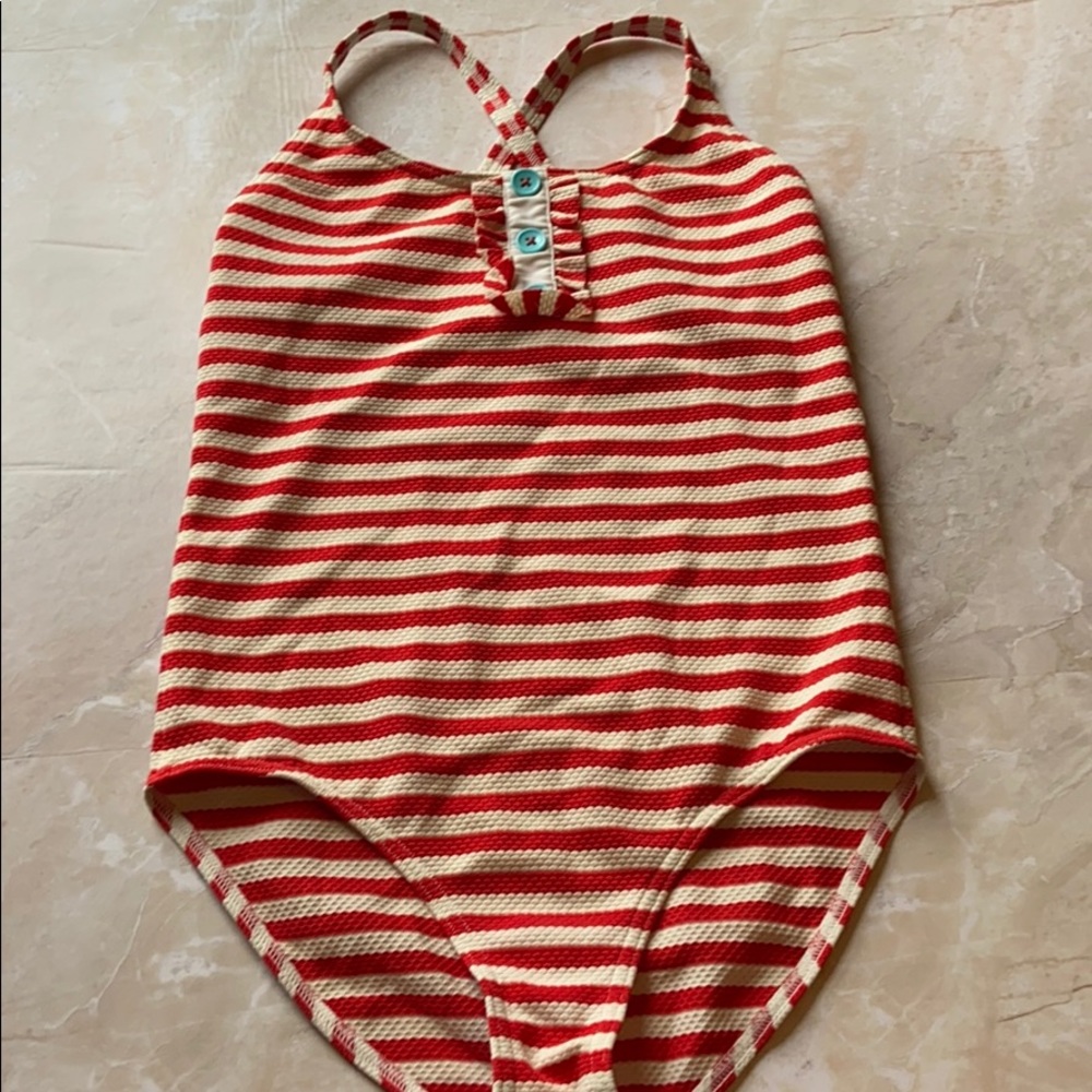 Mini Boden One Piece Girls Swimsuit